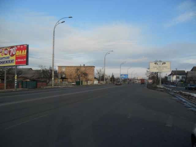 Щит 6x3,  г.Бровары, ул. Киевская, 38