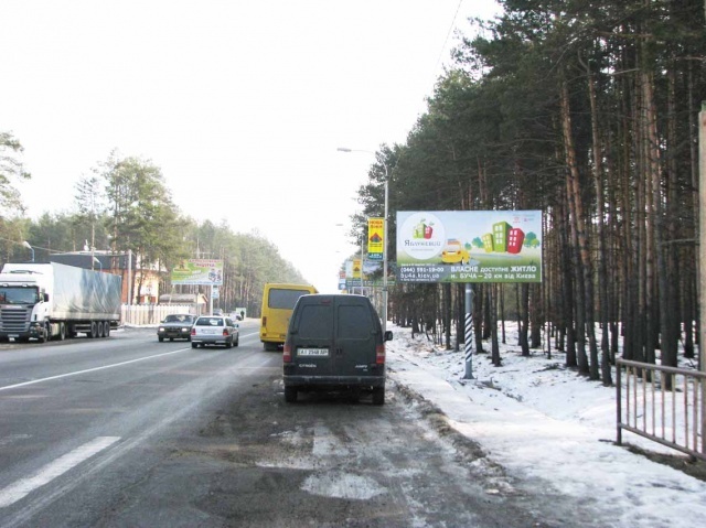 Щит 6x3, Ирпень 06, ресторан "Рим", поворот в пгт Буча в центр Ирпеня, с трассы (К.-Ковель "варшавка", км 25+300 м, слева); напротив таможни, возле АЗС Shell, кафе "У Зайца", автоцентр "Глобус" - СТО MAN Щит 6x3, Ирпень 06, ресторан "Рим", поворот в пгт Буча в центр Ирпеня, с трассы (К.-Ковель "варшавка", км 25+300 м, слева); напротив таможни, возле АЗС Shell, кафе "У Зайца", автоцентр "Глобус" - СТО MAN