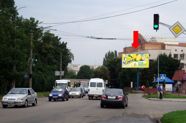 Щит 6x3,  Сквирское шоссе, возле ж/м "Пионерский"