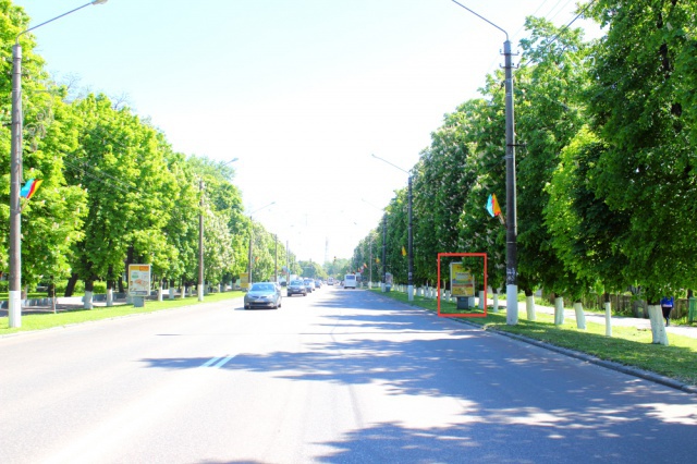 Сітілайт 1.2x1.8,  вул. Київський Шлях, 44, навпроти центрального парку