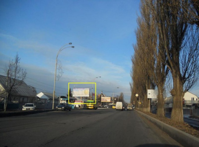 Щит 6x3,  г.Бровары ул. Киевская_ул.Шевченко