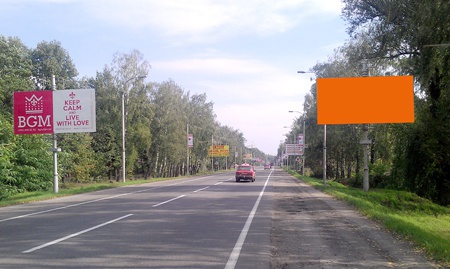 Щит 6x3,  ул. Новое шоссе , направление на Киев (за ТЦ Модуль)