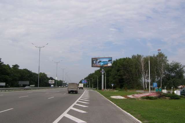 Суперборд 12x5,  Бориспольская трасса 18км+550м до Киева (№3 слева) (в напр. Киева)
